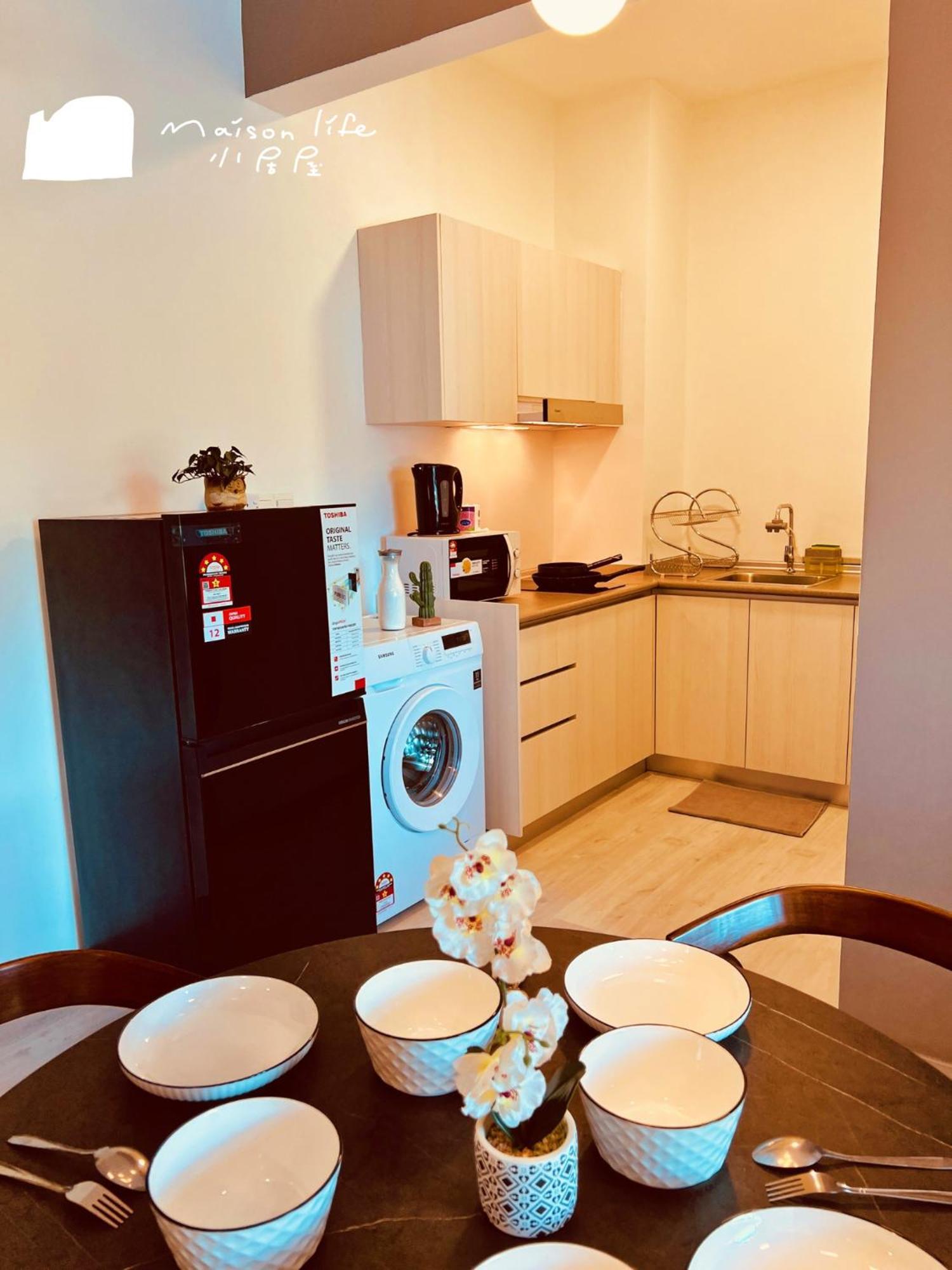 Maison Life 小居屋 Jesselton Quay Citypads Apartment *